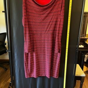 Boden red and black dress; great condition OBO